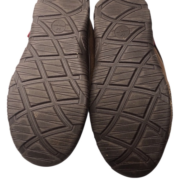 Signature by Levi Strauss Brown Men's 7/8 house slipper mules faux fur lined - Picture 2 of 6